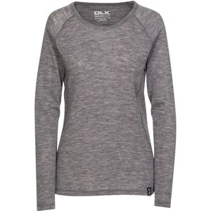 Trespass Womens Libra Merino Base Layer Top - Grey - Size Large Trespass Womens Libra Merino Base Layer Top - Grey - Size Large