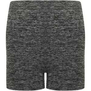 Tombo Womens/Ladies Seamless Shorts Dark Grey Marl S/M Tombo Womens/Ladies Seamless Shorts Dark Grey Marl S/M