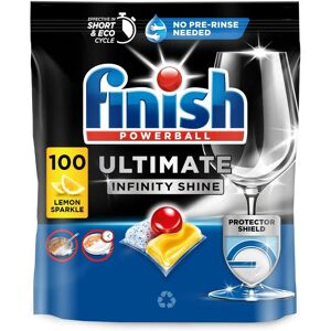 Finish Ultimate Infinity Shine Lemon Dishwasher Tablets - Dishwashers Finish Ultimate Infinity Shine Lemon Dishwasher Tablets - Dishwashers