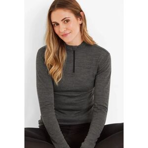 TOG 24 Womens Nevis Merino Baselayer Zip Neck - Grey TOG 24 Womens Nevis Merino Baselayer Zip Neck - Grey