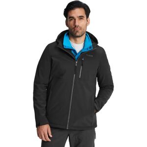 Tog24 Truro Mens Hooded Softshell Jacket - Black - 4XL Tog24 Truro Mens Hooded Softshell Jacket - Black - 4XL