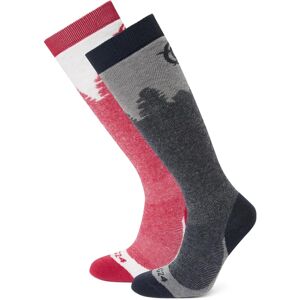 Tog24 Aprica Ski Socks - Multi Colour Wool - Size M Tog24 Aprica Ski Socks - Multi Colour Wool - Size M