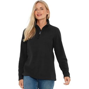 Tog24 Revive Men's Eco-Friendly Zip Neck Fleece - Black - Small Tog24 Revive Men's Eco-Friendly Zip Neck Fleece - Black - Small