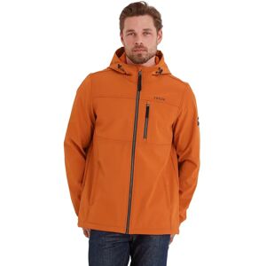 Tog24 Truro Mens Hooded Softshell Jacket - Dark Orange - Size Large Tog24 Truro Mens Hooded Softshell Jacket - Dark Orange - Size Large
