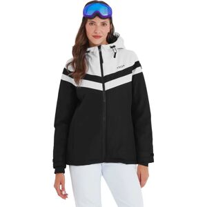 Tog24 Panorama Womens Ski Jacket - Black/White - Size 12 Tog24 Panorama Womens Ski Jacket - Black/White - Size 12