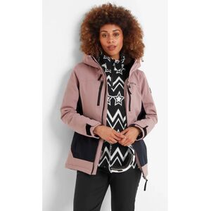 Tog24 Montana Women Ski Jacket Black/Faded Pink - Size 12 UK - Ski Jacket Tog24 Montana Women Ski Jacket Black/Faded Pink - Size 12 UK - Ski Jacket