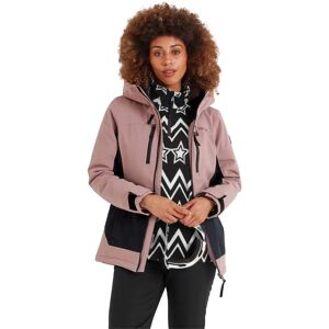 Tog24 Montana Womens Ski Jacket - Black/Faded Pink - Size 16 UK Tog24 Montana Womens Ski Jacket - Black/Faded Pink - Size 16 UK