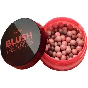 Perles de Blush Avon - Teinte Chaude - Éclat et Brillance Modulables - Publicité Perles de Blush Avon - Teinte Chaude - Éclat et Brillance Modulables - Publicité