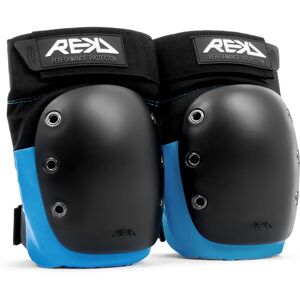 Protectores de Rodilla Ramp REKD Protection Negro/Azul S - Protección para deportes de acción Protectores de Rodilla Ramp REKD Protection Negro/Azul S - Protección para deportes de acción