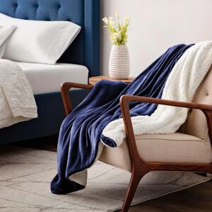 Imperial Rooms - Sherpa Blanket - Navy Blue - Small 130 x 150 cm - Blanket Imperial Rooms - Sherpa Blanket - Navy Blue - Small 130 x 150 cm - Blanket