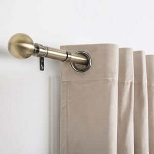 Oxford Homeware - Plain Ball - Antique Brass - Curtain Pole Oxford Homeware - Plain Ball - Antique Brass - Curtain Pole