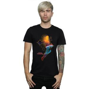 Marvel Black Captain Marvel Nebula T-Shirt - T-Shirt Marvel Black Captain Marvel Nebula T-Shirt - T-Shirt
