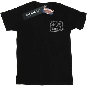 Absolute Cult Marvel Captain Marvel Breast Patch T-Shirt - XX-Large Absolute Cult Marvel Captain Marvel Breast Patch T-Shirt - XX-Large