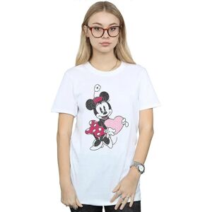Disney Minnie Mouse Love Heart Boyfriend T-Shirt Disney Minnie Mouse Love Heart Boyfriend T-Shirt