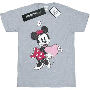 Disney Minnie Mouse Love Heart Cotton Boyfriend T-Shirt Disney Minnie Mouse Love Heart Cotton Boyfriend T-Shirt