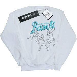 Disney Bambi White Heavyweight Sweatshirt - T-Shirt Disney Bambi White Heavyweight Sweatshirt - T-Shirt