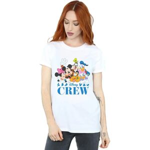Disney Mickey Mouse Vrouwen Boyfriend T-Shirt - Wit Disney Mickey Mouse Vrouwen Boyfriend T-Shirt - Wit