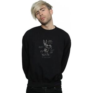 Looney Tunes Schwarzes Baumwolle Modell L Sweatshirt - Pullover Looney Tunes Schwarzes Baumwolle Modell L Sweatshirt - Pullover