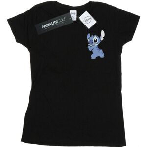 Disney Stitch Backside Breast Print Slim Fit T-Shirt - T-Shirt Disney Stitch Backside Breast Print Slim Fit T-Shirt - T-Shirt