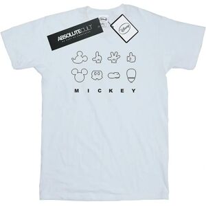Disney Mickey Mouse Deconstructed T-Shirt - White - 5XL Disney Mickey Mouse Deconstructed T-Shirt - White - 5XL