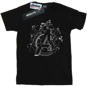 Absolute Cult Marvel Avengers Endgame Hero Circle T-Shirt White Large - T-Shirt Absolute Cult Marvel Avengers Endgame Hero Circle T-Shirt White Large - T-Shirt