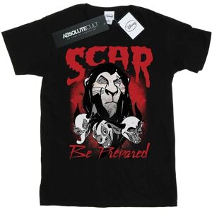 Disney Scar Be Prepared T-Shirt Zwart Large - T-Shirt Disney Scar Be Prepared T-Shirt Zwart Large - T-Shirt