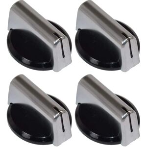 Ufixt Baumatic - Black Silver - oven control knob Ufixt Baumatic - Black Silver - oven control knob