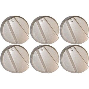 Ufixt Belling Silver Oven Control Knob - Pack of 6 Ufixt Belling Silver Oven Control Knob - Pack of 6
