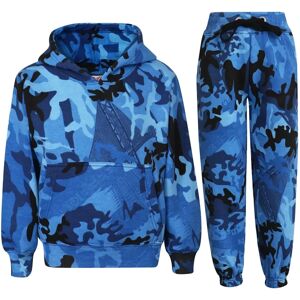 A2Z 4 Kids Unisex Camo Blue Sweat Suit - Enfants 7-8 Ans - Publicité A2Z 4 Kids Unisex Camo Blue Sweat Suit - Enfants 7-8 Ans - Publicité
