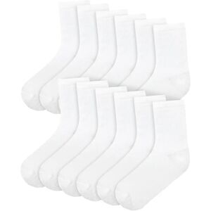 A2Z 4 Kids White Cotton Rich School Socks Pack 6-12 - School Socks A2Z 4 Kids White Cotton Rich School Socks Pack 6-12 - School Socks