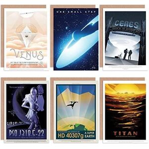 Artery8 - NASA Space Tour - Blank - Greeting Cards Artery8 - NASA Space Tour - Blank - Greeting Cards