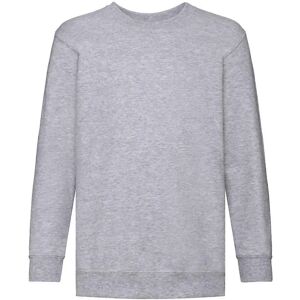 Fruit Of The Loom Unisex Heather Grey Sweatshirt Set Fruit Of The Loom Unisex Heather Grey Sweatshirt Set