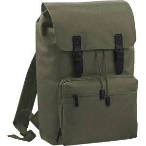 Bagbase Heritage Laptop Backpack - Olive/Black - Up To 17inch Bagbase Heritage Laptop Backpack - Olive/Black - Up To 17inch