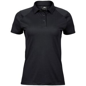 Tee Jays Womens Model Black Polo Shirt - Sports Tee Jays Womens Model Black Polo Shirt - Sports