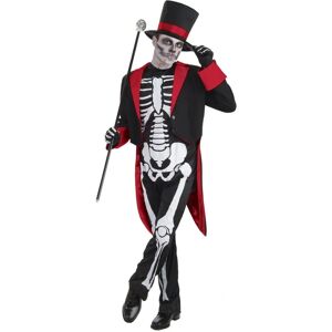 Bristol Novelty Mr Bone Jangles Skeleton Halloween Costume - Halloween Costume Bristol Novelty Mr Bone Jangles Skeleton Halloween Costume - Halloween Costume