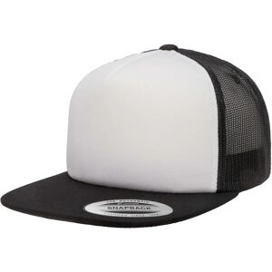 Flexfit Unisex Foam Trucker Cap Black/White/Black - Cap Flexfit Unisex Foam Trucker Cap Black/White/Black - Cap