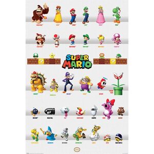 Super Mario Poster 278 Multicoloured - Poster Super Mario Poster 278 Multicoloured - Poster