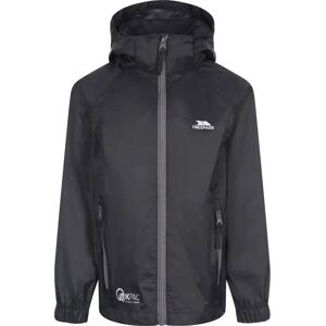 Trespass Childrens Qikpac X Unisex Packaway Jacket - Black - Size 8 years/7 years Trespass Childrens Qikpac X Unisex Packaway Jacket - Black - Size 8 years/7 years