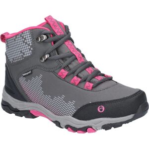 Unisex kinderwandelschoenen Cotswold Ducklington - Grijs/Roze - Maat UK 10 Unisex kinderwandelschoenen Cotswold Ducklington - Grijs/Roze - Maat UK 10