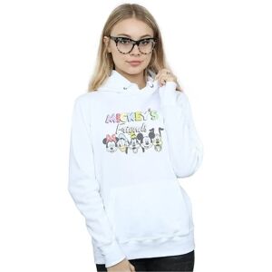 Disney Mickey Mouse Hoodie - Heavy Cotton Blend - White X-Large Disney Mickey Mouse Hoodie - Heavy Cotton Blend - White X-Large