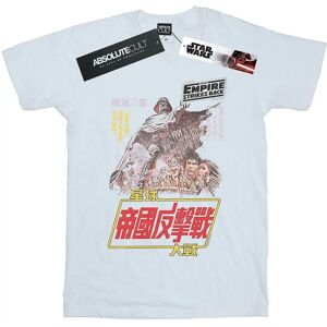Absolute Cult Star Wars Homme La Guerre des Étoiles L'Empire Contre-Attaque Airbrush Kanji Affiche T-Shirt Blanc XXL - T-Shirt Absolute Cult Star Wars Homme La Guerre des Étoiles L'Empire Contre-Attaque Airbrush Kanji Affiche T-Shirt Blanc XXL - T-Shirt