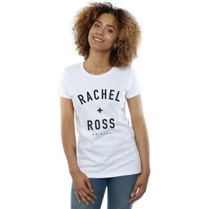 Absolute Cult Rachel Ross Damen Weiß T-Shirt - Friends Absolute Cult Rachel Ross Damen Weiß T-Shirt - Friends