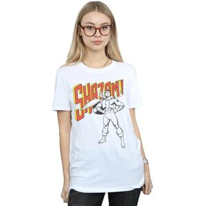 Absolute Cult DC Comics Shazam Mono Action Pose Boyfriend Fit T-Shirt - Adult Absolute Cult DC Comics Shazam Mono Action Pose Boyfriend Fit T-Shirt - Adult