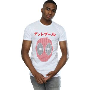 Marvel Deadpool Japanese Seigaiha Head T-Shirt - T-Shirt Marvel Deadpool Japanese Seigaiha Head T-Shirt - T-Shirt