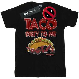 Marvel Deadpool Taco T-Shirt - Men’s Slim Fit White Marvel Deadpool Taco T-Shirt - Men’s Slim Fit White