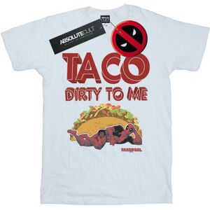 Marvel Deadpool Taco Dirty To Me White XXL T-Shirt Marvel Deadpool Taco Dirty To Me White XXL T-Shirt