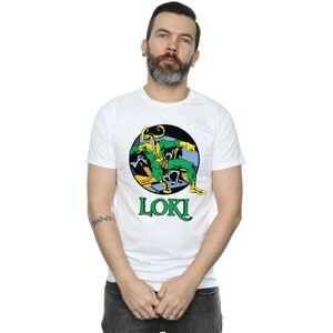 Absolute Cult Marvel Męska Koszulka Loki Tron - Koszulka Absolute Cult Marvel Męska Koszulka Loki Tron - Koszulka