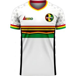 Libero Ghana 2025-2026 White XXL Football Kit Libero Ghana 2025-2026 White XXL Football Kit
