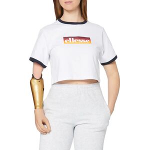 Ellesse SGI11072 T-shirt coupe courte - Blanc - M - Femme - Publicité Ellesse SGI11072 T-shirt coupe courte - Blanc - M - Femme - Publicité