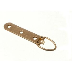 Onestopdiy Brass 48 Picture Strap Hanger - Heavy Duty Wall Support Onestopdiy Brass 48 Picture Strap Hanger - Heavy Duty Wall Support